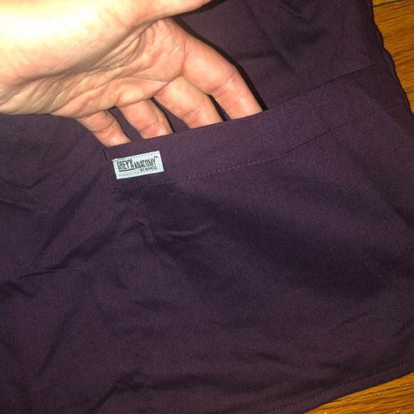 Grey’s Anatomy mock wrap scrub top - Picture 4 of 4